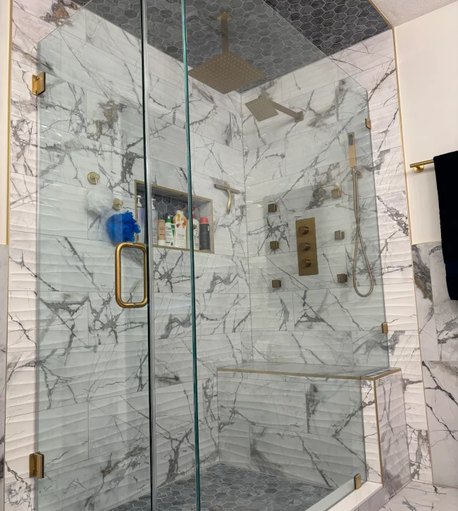 Custom Shower Enclosure -Omar