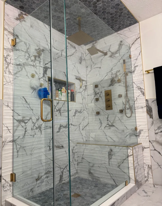 Custom Shower Enclosure -Omar